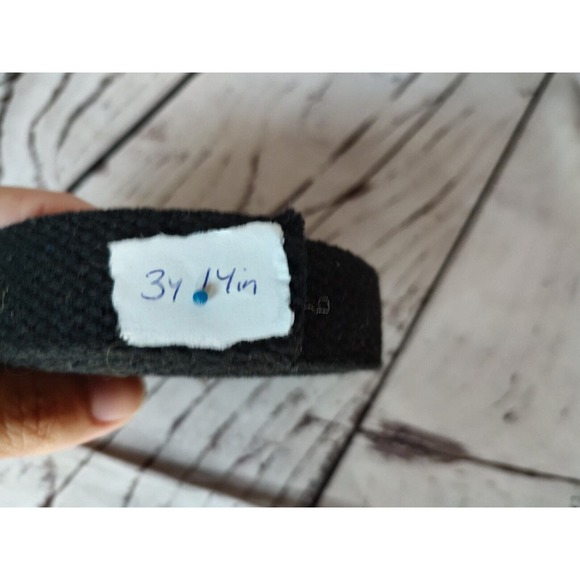1 in Wide black Cotton Webbing 7 Yd 21 In Belt Straps Sewing Materials - Picture 2 of 4